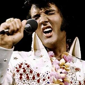 Rare print Elvis Presley, singing in Hawaii print picture wall, art home decor